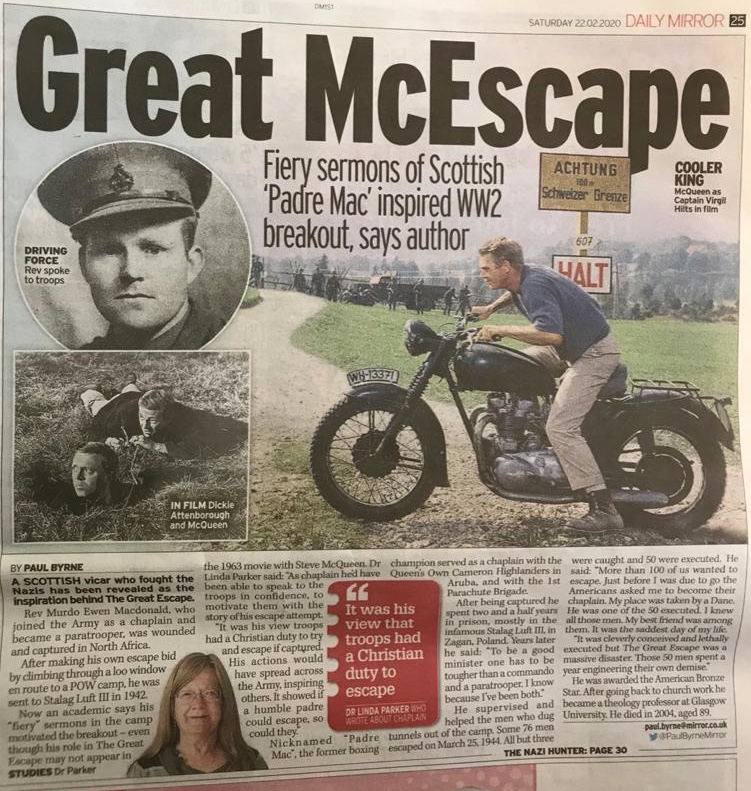 Great Escape Daily Mirror